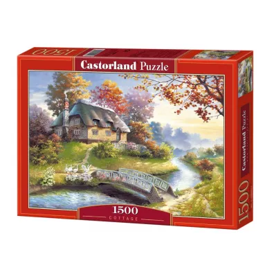 Puzzle 1500 el. Domek wiejski Castorland