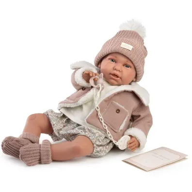 Lalka hiszpa�ska Reborn Daniela 52cm Antonio Juan