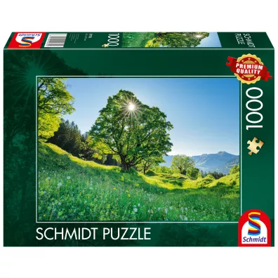 Puzzle 1000 el. G�ra Ahorn, Szwajcaria Schmidt