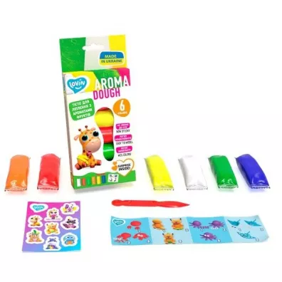 Lovin Plastelina Aroma 6 kolorw