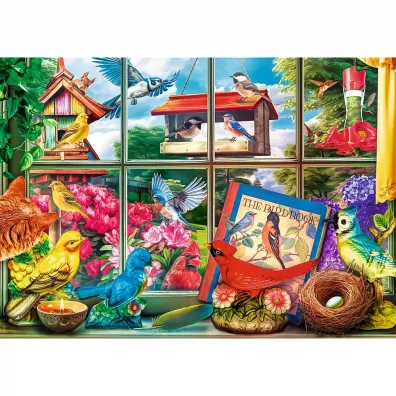 Puzzle 1000 el. �wiat ptak�w Trefl