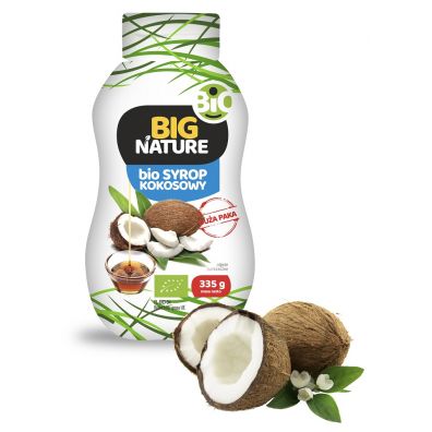 Big Nature Syrop kokosowy 335 g Bio