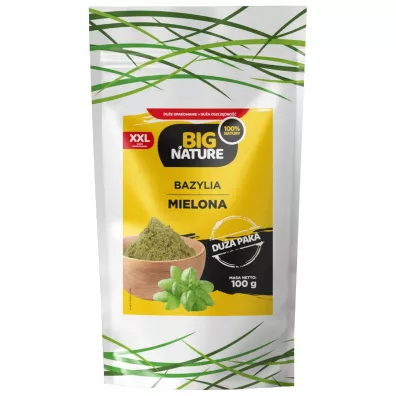Big Nature Bazylia mielona 100 g