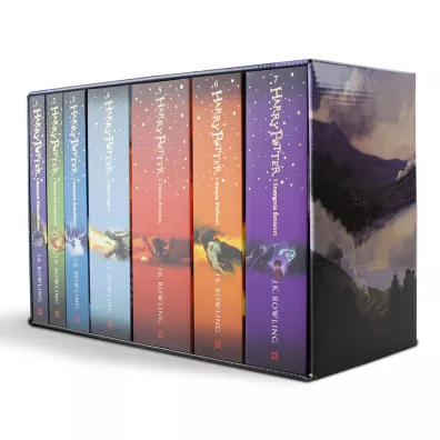 Pakiet Harry Potter. Tomy 1-7: Kamie filozoficzny, Komnata tajemnic, Wizie Azkabanu, Czara Ognia, Zakon Feniksa, Ksi Pkrwi, Insygnia mierci - Joanne Kathleen Rowling