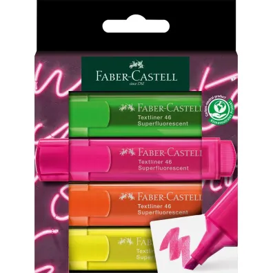 Faber-Castell Zakre�lacz Super Neon 4 szt.