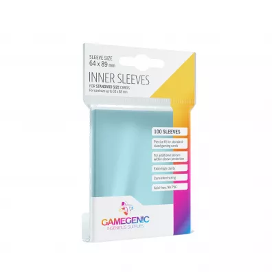 Gamegenic Koszulki na karty Inner Sleeves 64 x 89 mm 100 szt.
