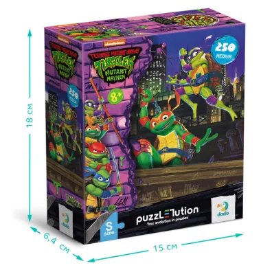 Puzzle 250 el. MNT. Donatello and Michelangelo Dodo