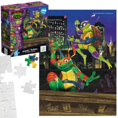 Puzzle 250 el. MNT. Donatello and Michelangelo Dodo