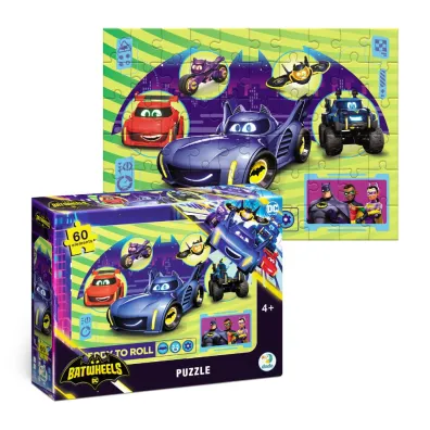 Puzzle 60 el. Batwheels Chc� si� bawi� Dodo