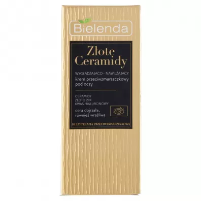 Bielenda Z�ote Ceramidy Krem przeciwzmarszczkowy pod oczy 15 ml