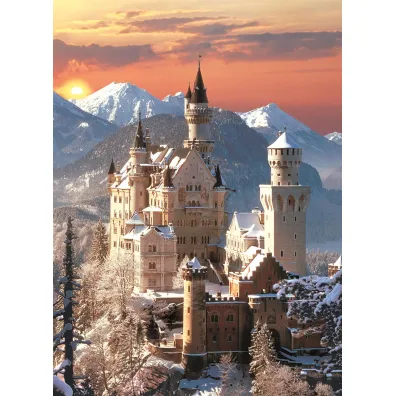 Puzzle 1500 el. Compact Neuschwanstein Clementoni