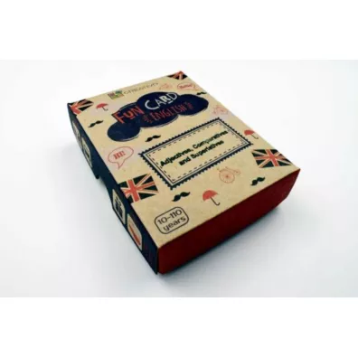 Fun Card English Adjectives, Comparatives and Superlatives - Pawe� Dwornik