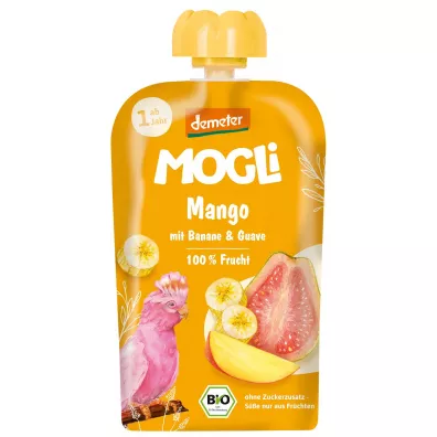 Mogli Mus banan - guawa - mango bez dodatku cukrw od 1 roku demeter 100 g Bio