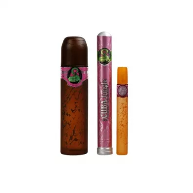 Cuba Original Cuba Jungle Snake zestaw woda perfumowana spray + woda perfumowana spray + woda perfumowana spray 100 ml + 35 ml + 20 ml