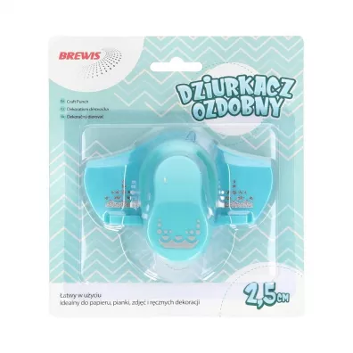 Brewis Dziurkacz ozdobny brzegowy - Falbanka 2,5cm