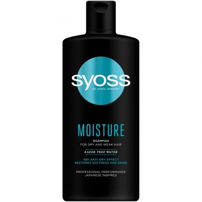 Syoss Moisture Shampo szampon nawilżający do włosów 440 ml