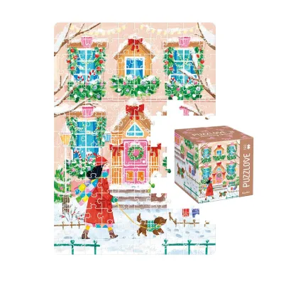 Puzzle Puzzlove CzuCzu 150 el. Zimowy spacer Bright Junior Media