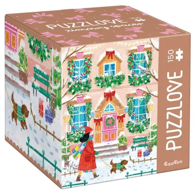 Puzzle Puzzlove CzuCzu 150 el. Zimowy spacer Bright Junior Media