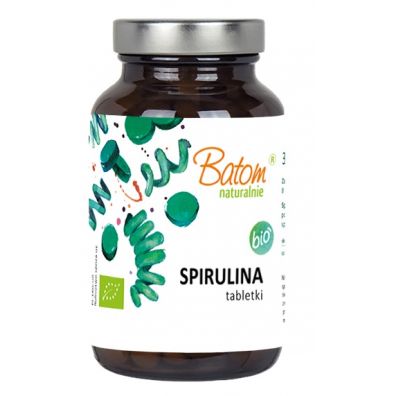 Batom Spirulina w tabletkach Suplement diety 300 tab. Bio