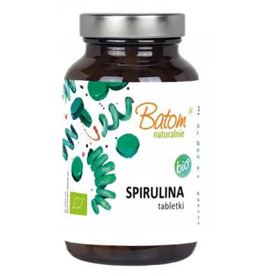 Batom Spirulina w tabletkach Suplement diety 300 tab. Bio