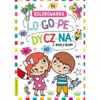 Kolorowanka logopedyczna z naklejkami 3