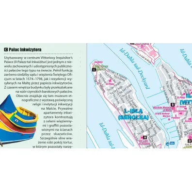 Malta laminowany map&guide XL 2w1 przewodnik i mapa