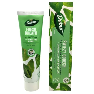 Dabur Pasta do z�b�w �wie�y oddech z bazyli� 100 ml