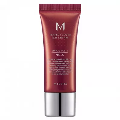 Missha M Perfect Cover BB Cream SPF42/PA+++ wielofunkcyjny krem BB No.27 20 ml