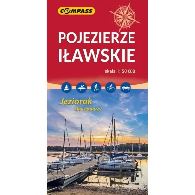 Pojezierze I�awskie. Mapa turystyczna  w skali 1:50 000