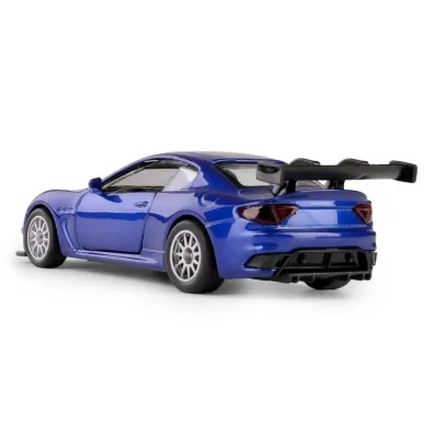 MSZ Maserati GranTurismo MC GT4 niebieski w skali 1:43 Daffi
