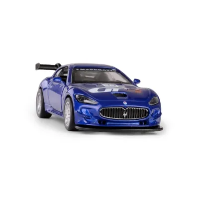 MSZ Maserati GranTurismo MC GT4 niebieski w skali 1:43 Daffi