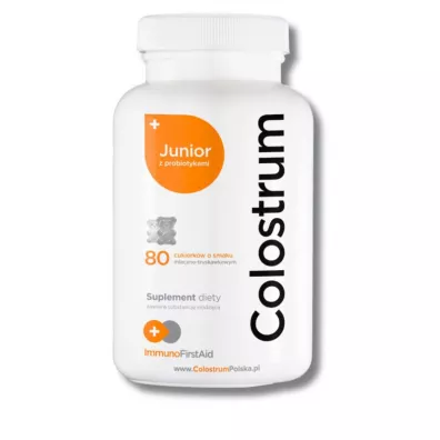 Colostrum JUNIOR cukierki Suplement diety 80 szt.