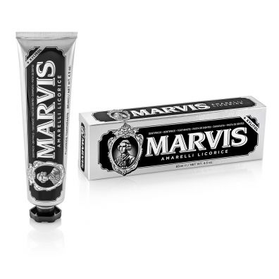 Marvis Fluoride Toothpaste pasta do zębów z fluorem Amarelli Licorice 85 ml