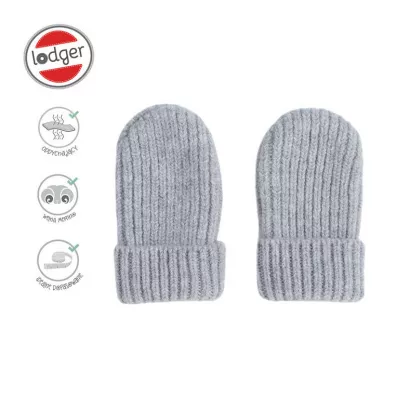 Lodger Rkawiczki dziecice z weny merino 100% Drizzle 1-2 l.
