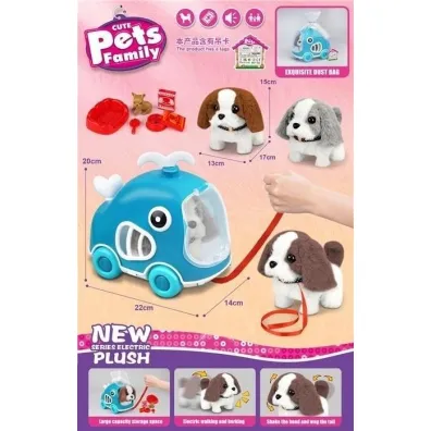 Piesek interaktywny Cute Pets Family Merkpol