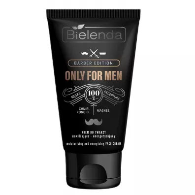 Bielenda Barber Edition Only For Men krem do twarzy nawil�aj�co energetyzuj�cy dla m�czyzn 50 ml