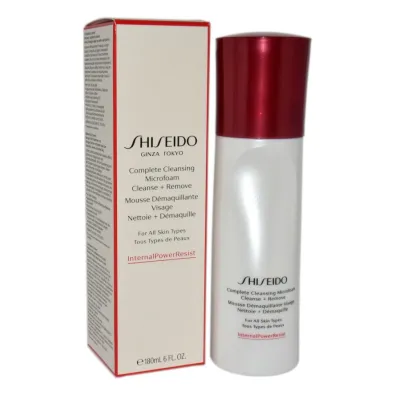 Shiseido P�yn oczyszczaj�cy do twarzy Complete Cleansing Microfoam 180 ml