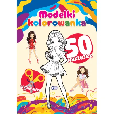 Modelki. Kolorowanka