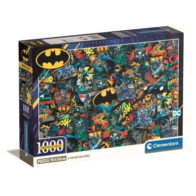 Puzzle 1000 el. Compact Batman Clementoni