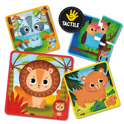 Montessori Baby. Touch puzzle Lisciani