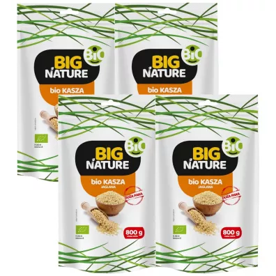 Big Nature Kasza jaglana Zestaw 4 x 800 g Bio