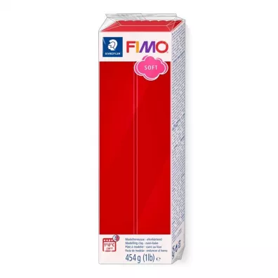 Staedtler Masa termoutwardzalna Fimo 454g czerwony �wi�tecz.