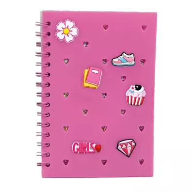 Stnux Notes A5/80K z wpinkami r�owy