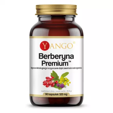 Yango Berberyna Premium™320 mg Suplement diety 90 kaps.