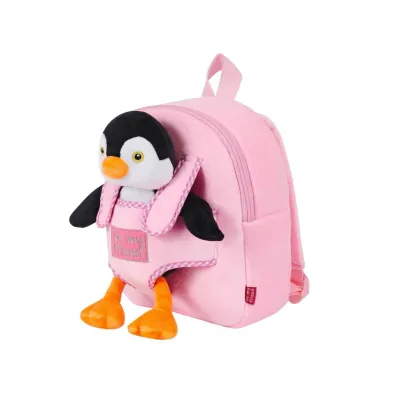 Plecak z maskotk� - Pingwin Peggie