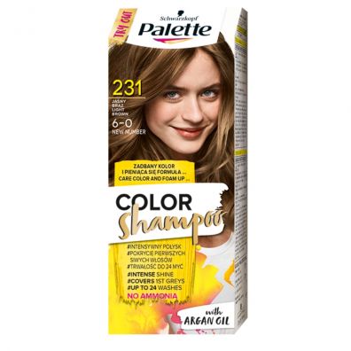 Palette Color Shampoo szampon koloryzujcy do wosw do 24 my 231 (6-0) Jasny Brz