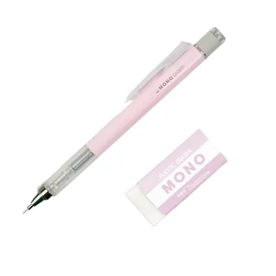 Tombow O��wek automatyczny Mono Graph pastel + gumka 0.5mm