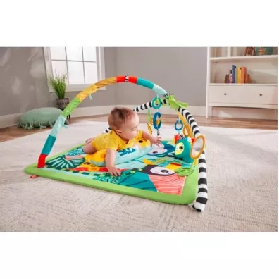 Fisher-Price Mata edukacyjna 3w1 Las tropikalny HJW08 Mattel