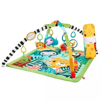 Fisher-Price Mata edukacyjna 3w1 Las tropikalny HJW08 Mattel