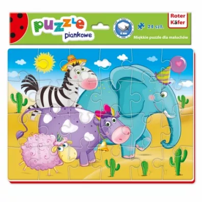 Puzzle piankowe 24 el. mieszne zdjcia Roter Kafer